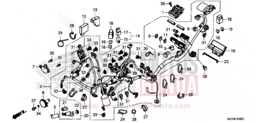 WIRE HARNESS NC750JF de 2015